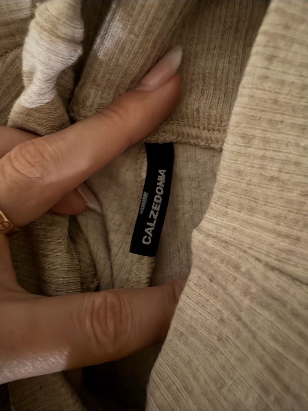 Calzedonia cashmere blend pants new